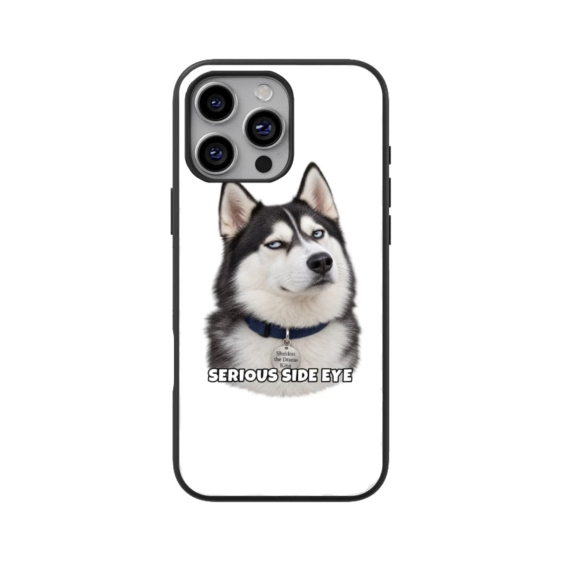 Sheldon Phone Case - Serious Side Eye - Apple iPhone 16 Pro Max