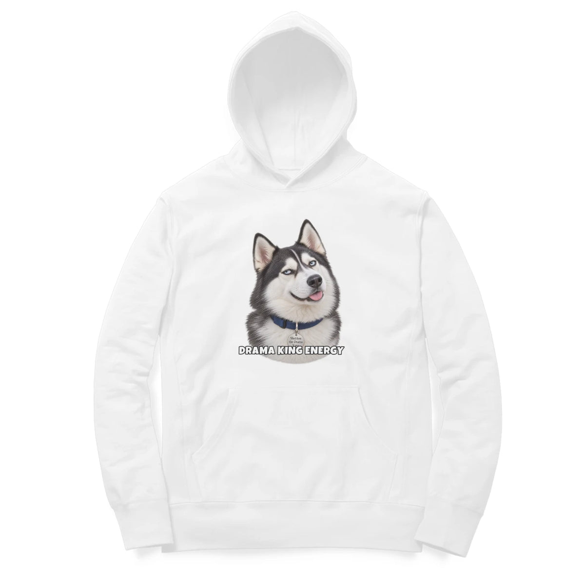 Sheldon Hoodie - Drama King Energy - White