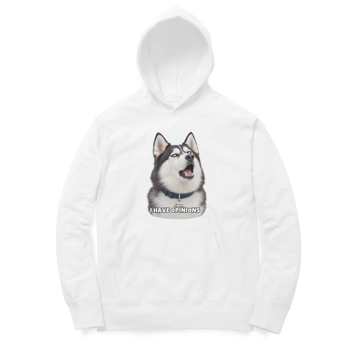 Sheldon Hoodie - I Have Opinions - White