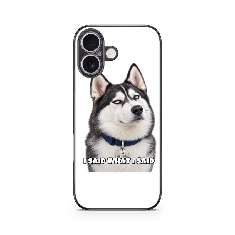 Sheldon Phone Case - I Said What I Said - Apple iPhone 17