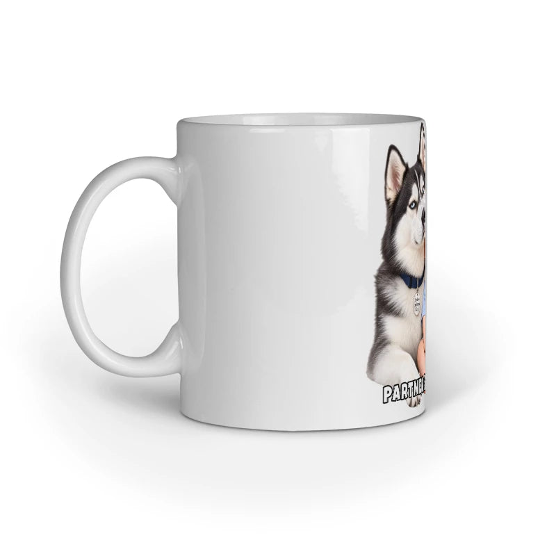 Sheldon Mug - Partners in Crime - White