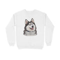 Sheldon Sweatshirt - Too Glam to Give a Damn - White