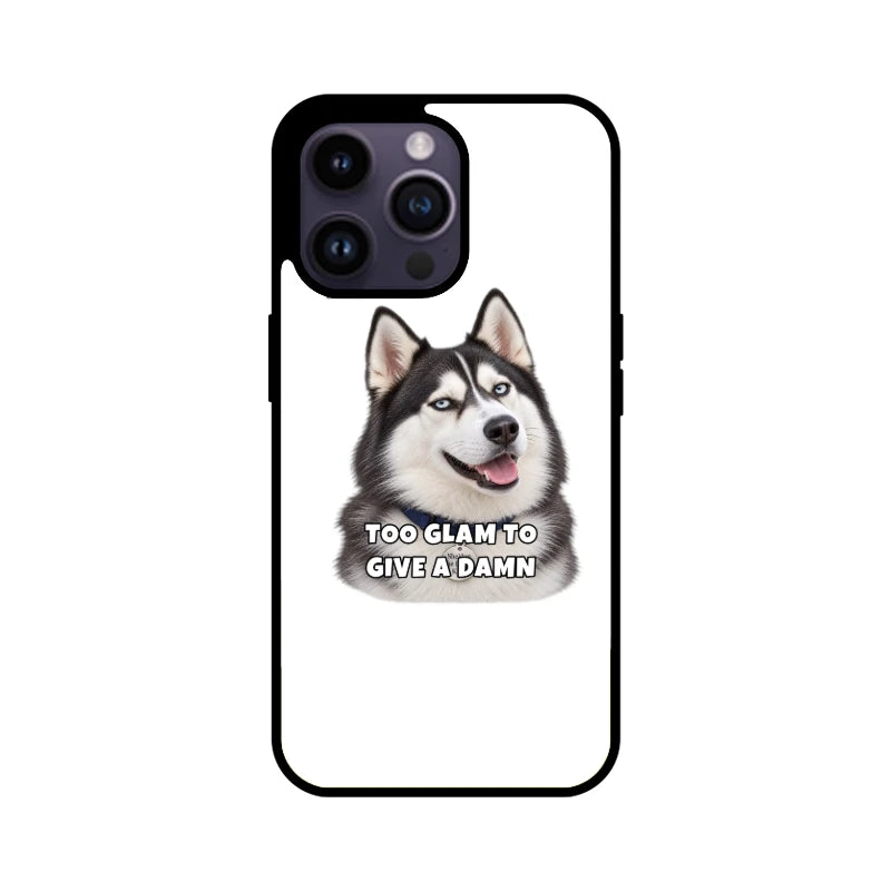 Sheldon Phone Case - Too Glam to Give a Damn - Apple iPhone 15 Pro Max