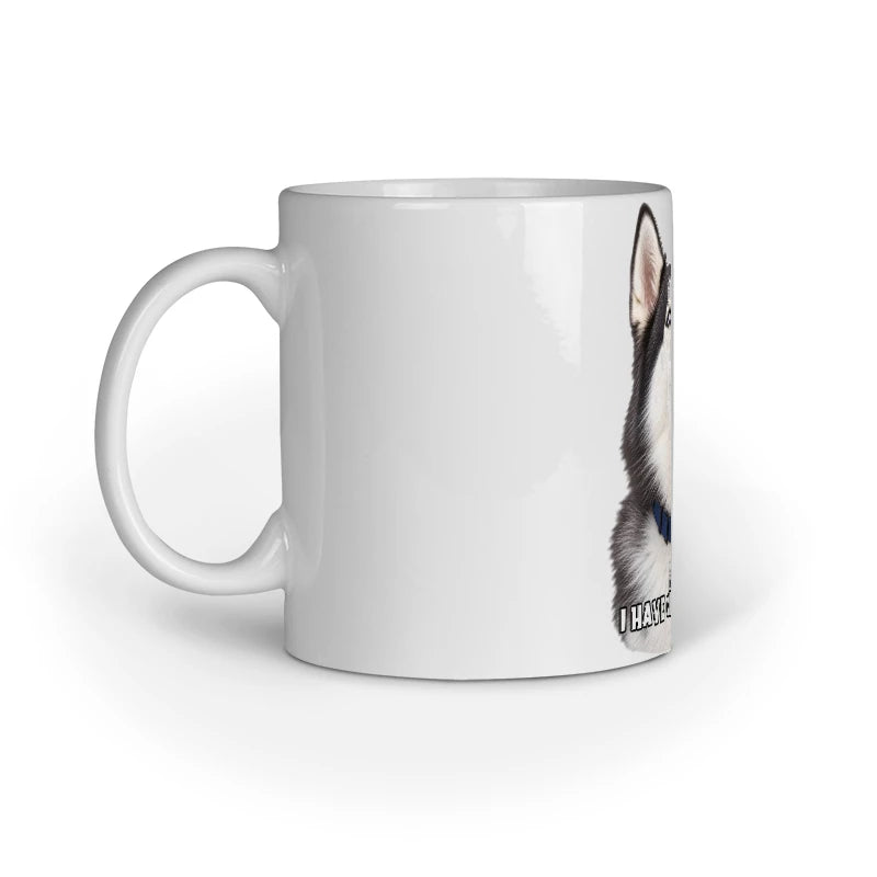 Sheldon Mug - I Have Opinions - White