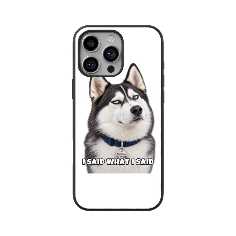 Sheldon Phone Case - I Said What I Said - Apple iPhone 16 Pro
