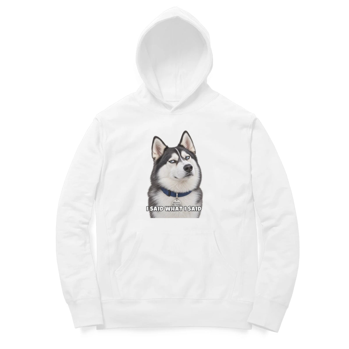 Sheldon Hoodie - I Said What I Said - White