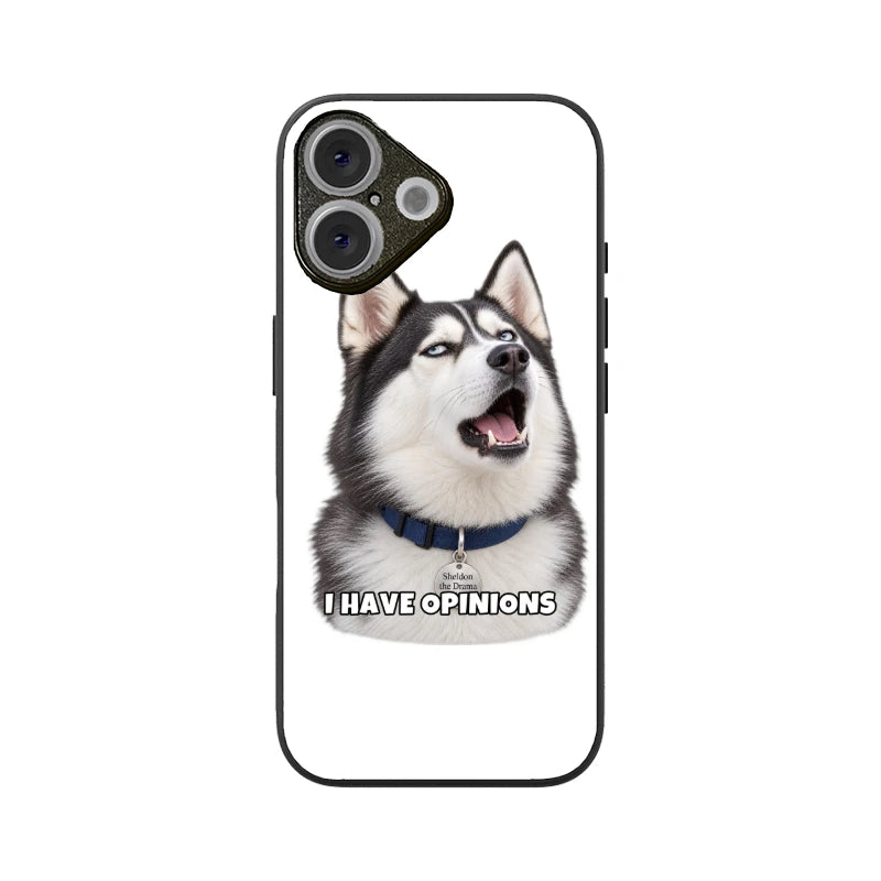 Sheldon Phone Case - I Have Opinions - Apple iPhone 16