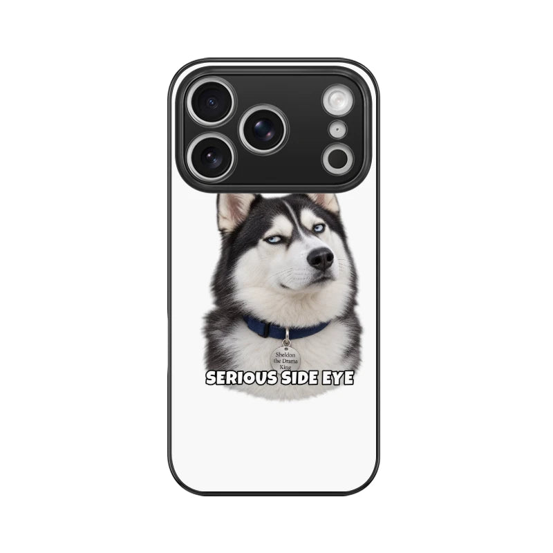 Sheldon Phone Case - Serious Side Eye - Apple iPhone 17 Pro