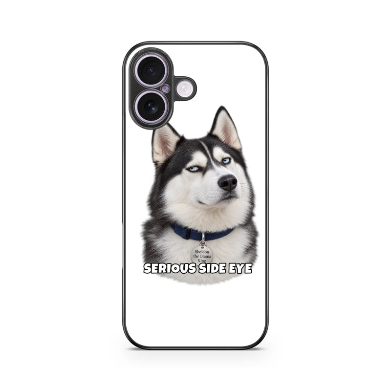 Sheldon Phone Case - Serious Side Eye - Apple iPhone 17