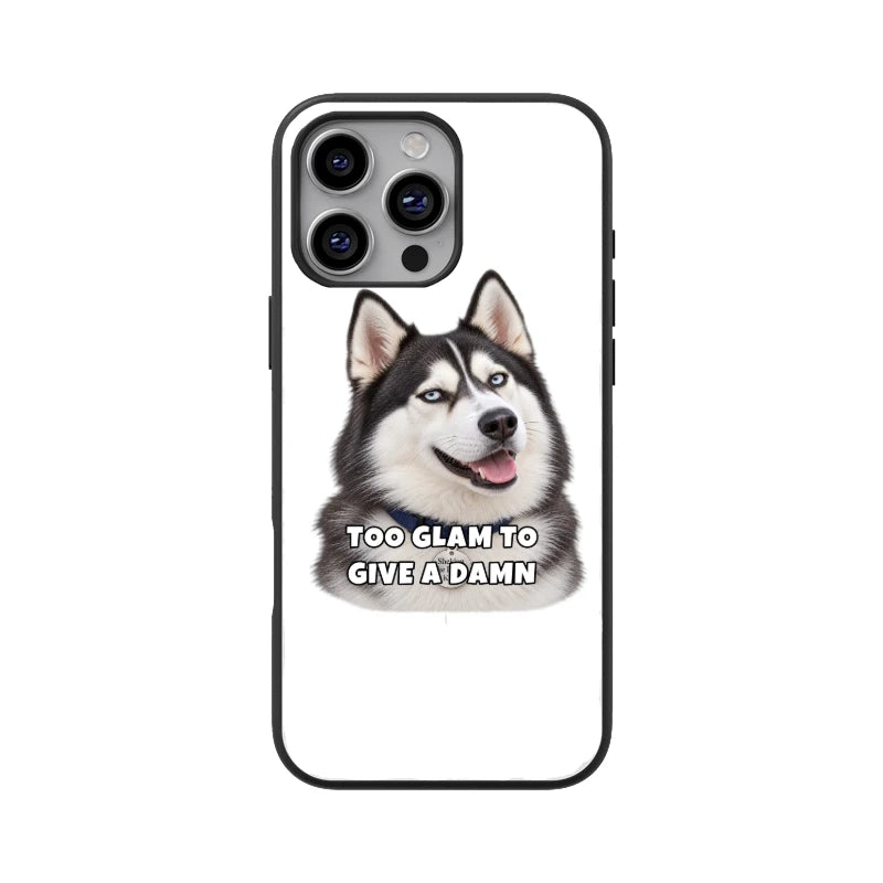 Sheldon Phone Case - Too Glam to Give a Damn - Apple iPhone 16 Pro