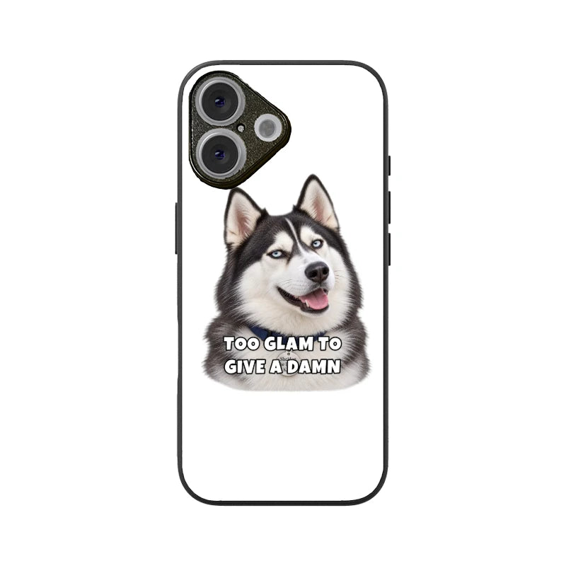Sheldon Phone Case - Too Glam to Give a Damn - Apple iPhone 16