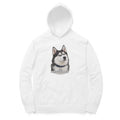 Sheldon Hoodie - Serious Side Eye - White