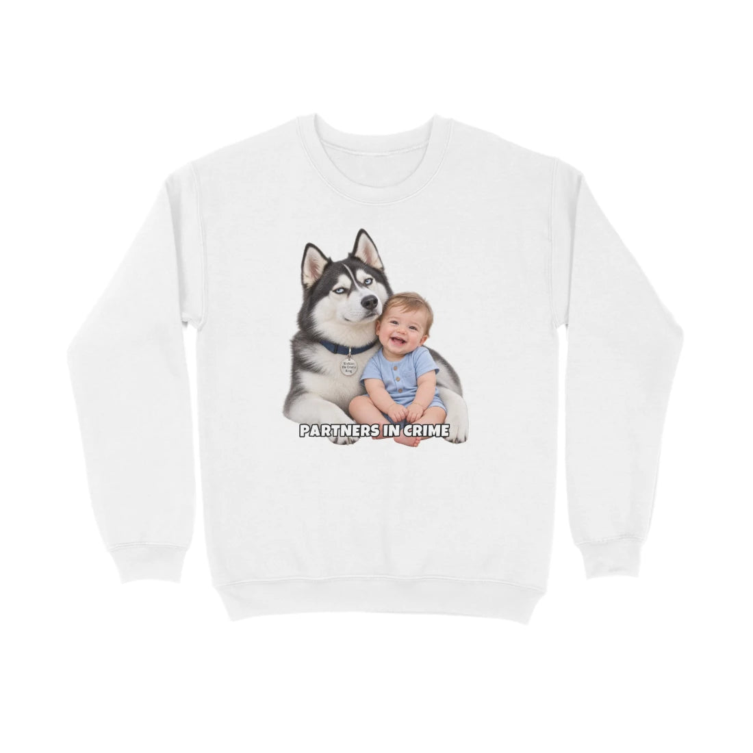 Sheldon Sweatshirt - Partners in Crime - White