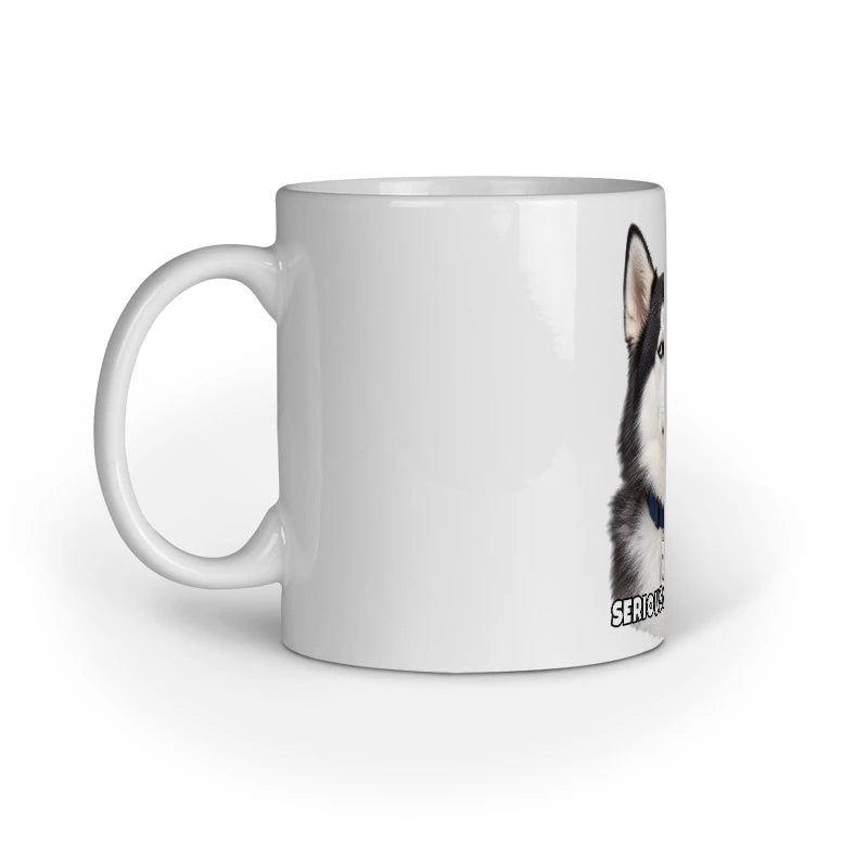 Sheldon Mug - Serious Side Eye - White