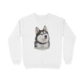 Sheldon Sweatshirt - Serious Side Eye - White