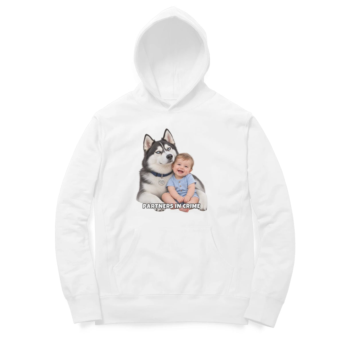 Sheldon Hoodie - Partners in Crime - White