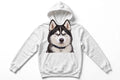 drama king portrait hoodie