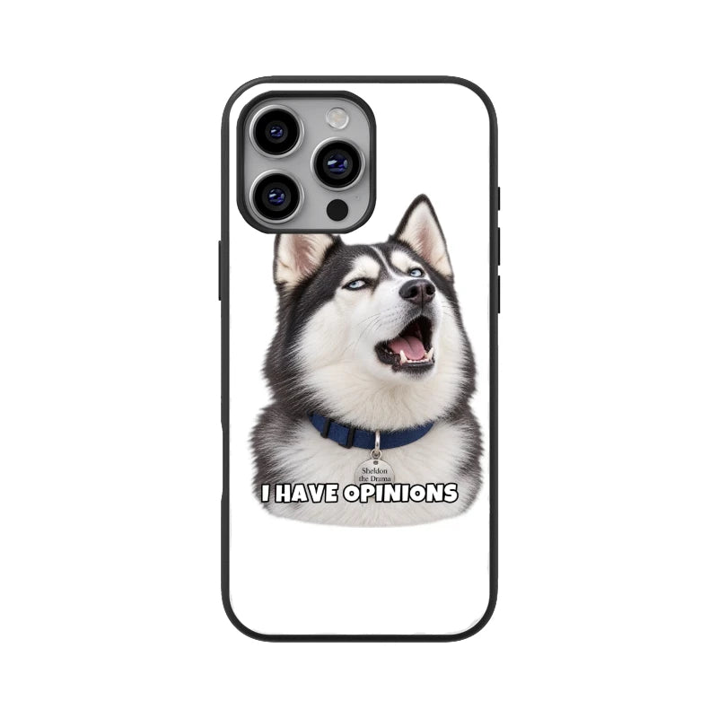 Sheldon Phone Case - I Have Opinions - Apple iPhone 16 Pro