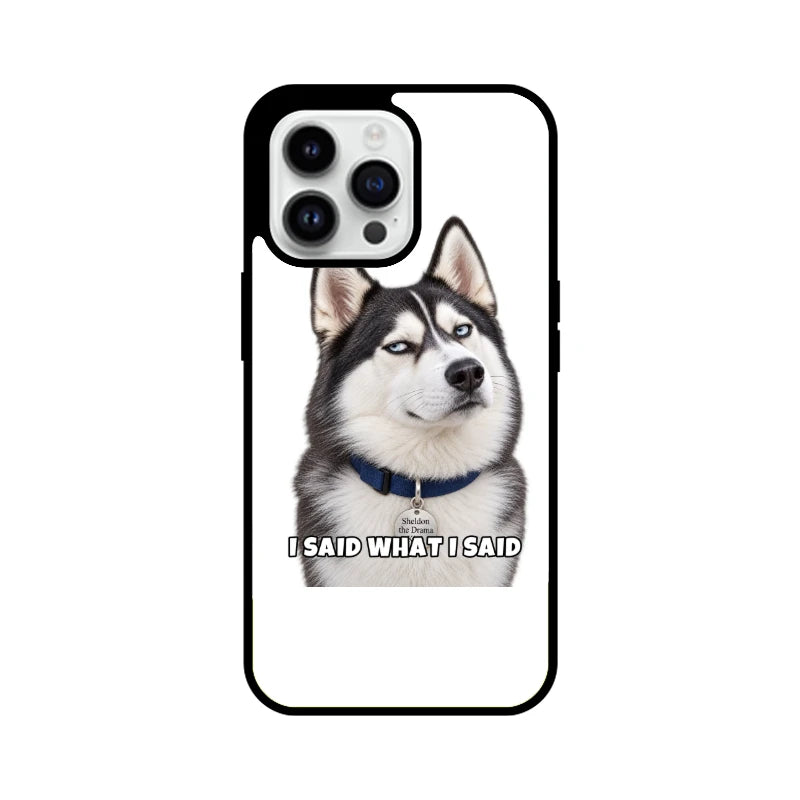 Sheldon Phone Case - I Said What I Said - Apple iPhone 15 Pro