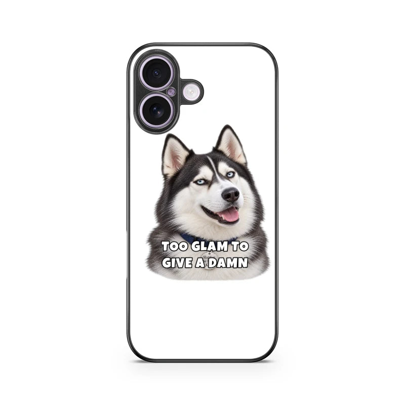 Sheldon Phone Case - Too Glam to Give a Damn - Apple iPhone 17